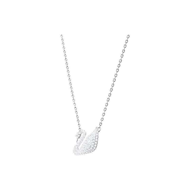 Swarovski Alloy Necklaces Women's White-1