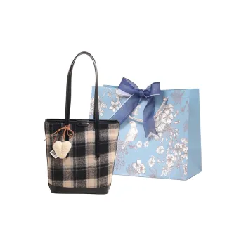 REDOO Woolen Shoulder Bag Women's Multicolor