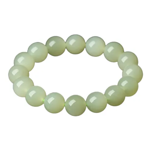 MY WORLD BEGINS AND ENDS WITH YOU Bangles Green Jade Unisex