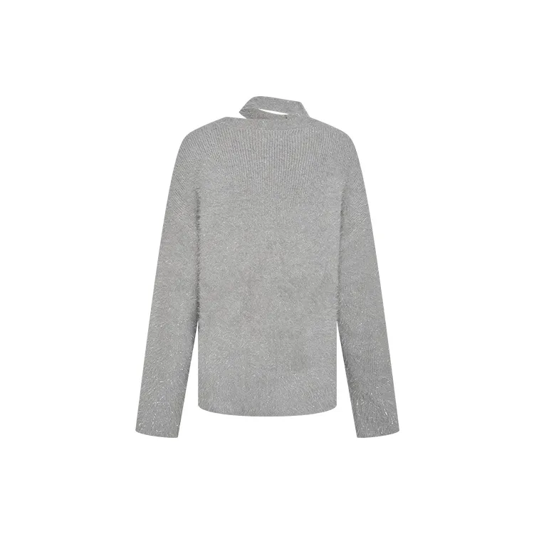 URBAN REVIVO Knitwear Women's Light Gray-1