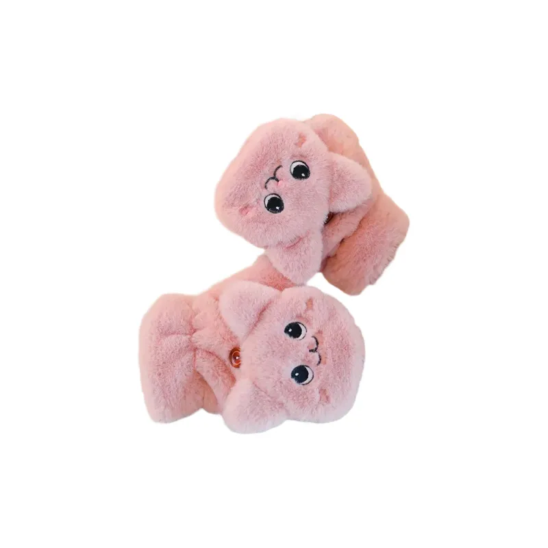 MOREMERRY Plush Knit Gloves Unisex-3