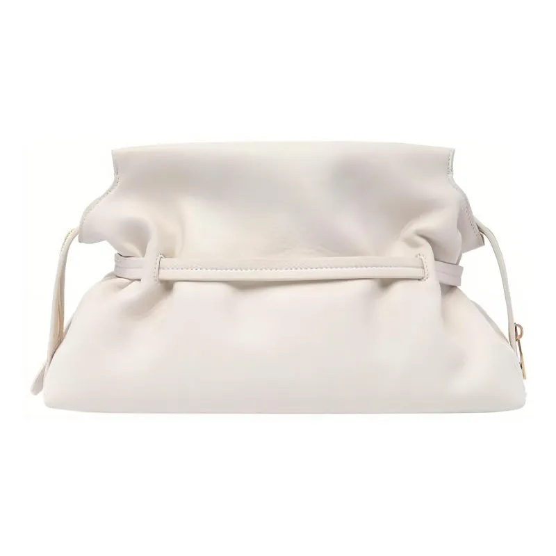 OFF WHITE Zip Tie Logo Patch Clutch Bag-2