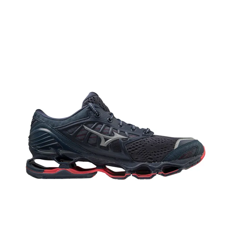 Mizuno Anti-Slip And Wear-Resistant Breathable Low-Top Running Shoes Men's Blue-1
