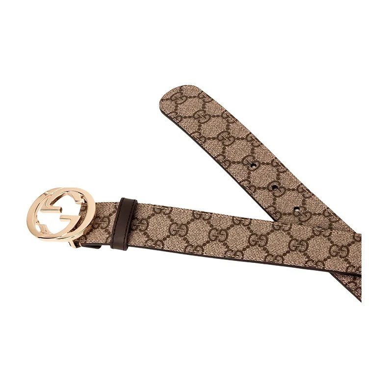 GUCCI GG Supreme Leather Belts Women's-3