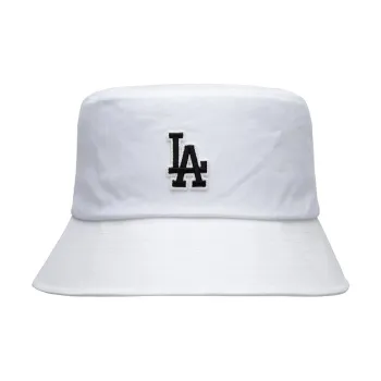 MLB Cotton Bucket Hats Unisex White