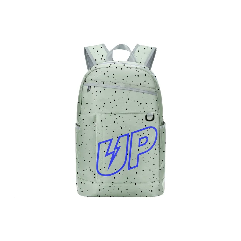 TURN UP Polyester Backpack Regular Unisex Gray-0