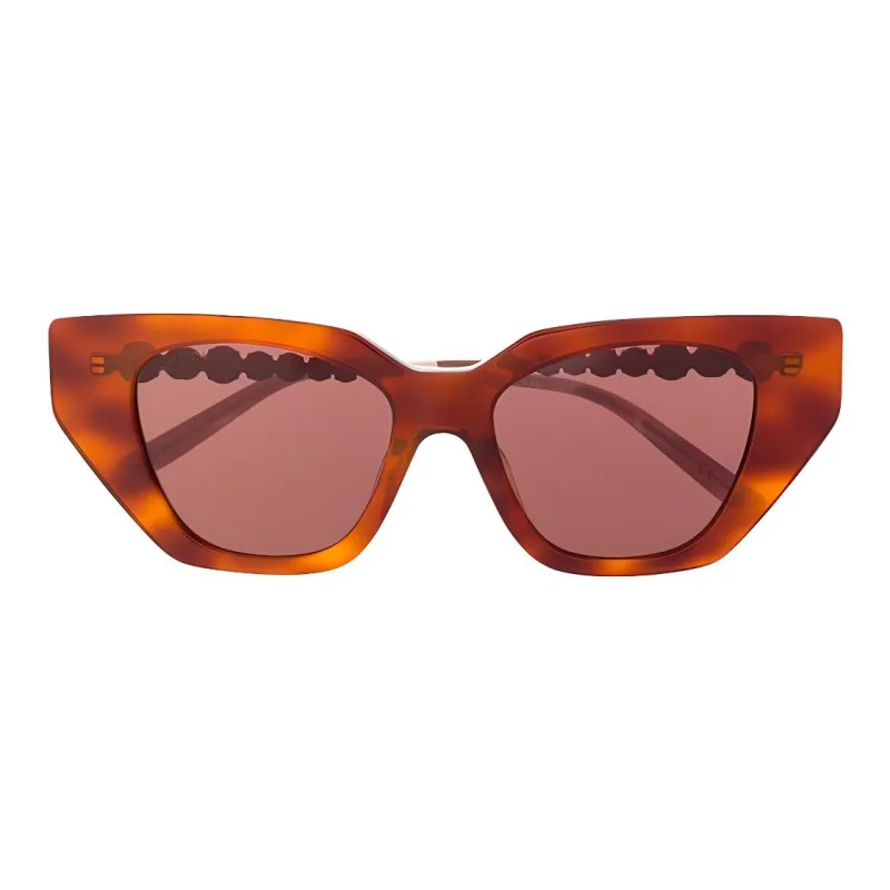 GUCCI Sunglasses Women's Brown/Silver-1