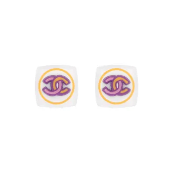 CHANEL Stud Earrings Women's