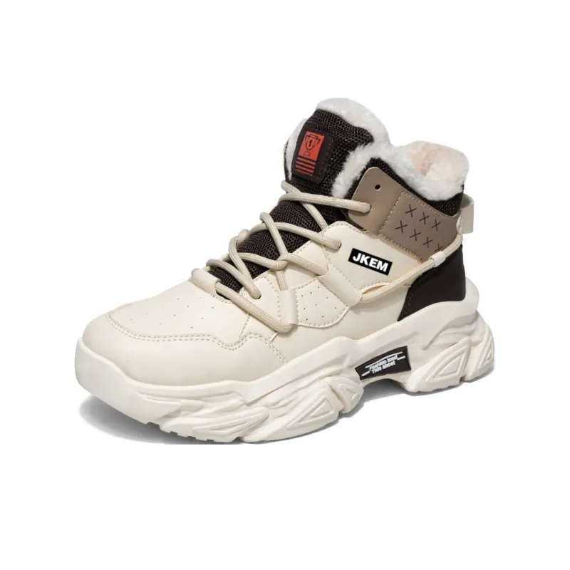 JKEM Cushioning Anti-Slip And Wear-Resistant High-Top Chunky Sneakers Men's-11