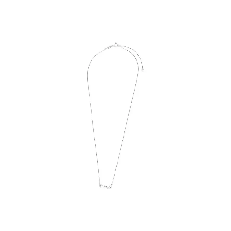 TIFFANY & CO. Infinity Series 925 Sterling Silver Necklaces Women's Silver-2