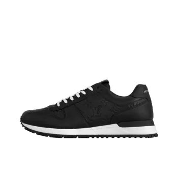 LOUIS VUITTON Run Away Low Top Casual Shoes Men's Black