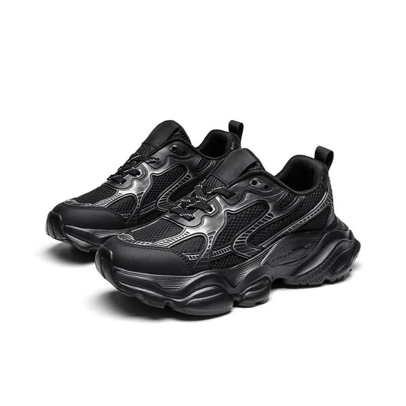 OFFER AITR Anti Slip And Wear Resistant Height Increasing Low Top Chunky Sneakers Men's-2