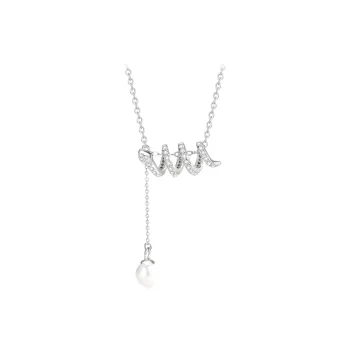 STQ S925 Silver Necklaces Women's
