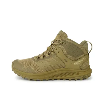 MERRELL Nova 3 Abrasion Resistant Slip Resistant Short Outdoor Boots Unisex Earth Yellow