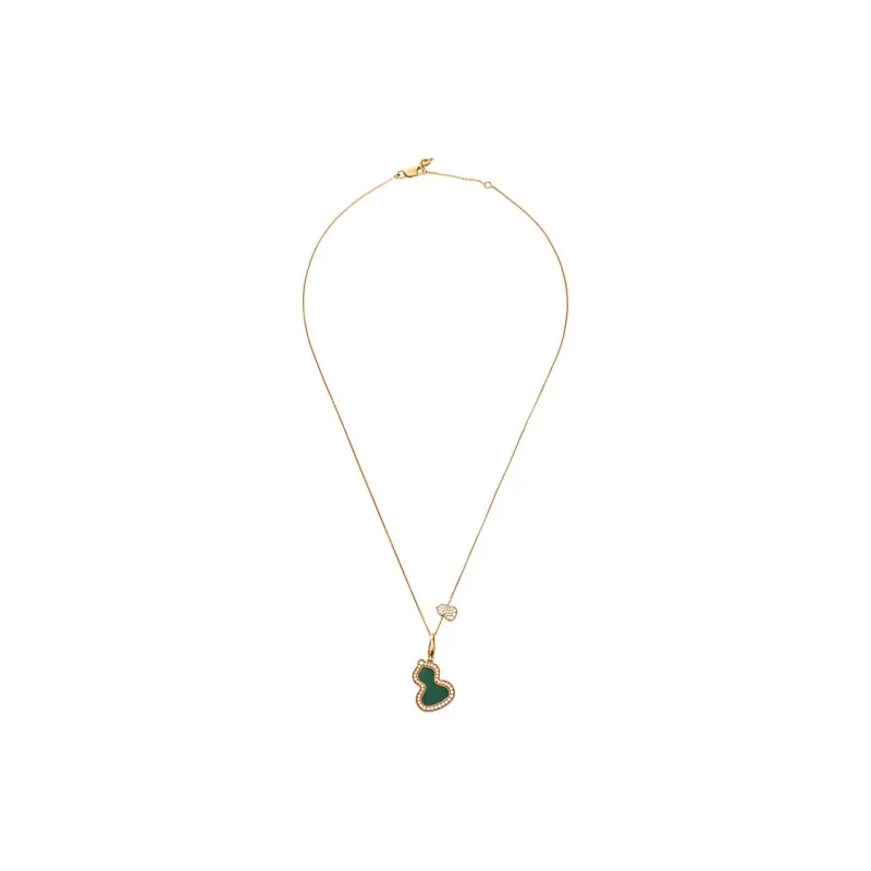 Qeelin Wulu Necklace Collection 18K Rose Gold Necklaces Women's-3