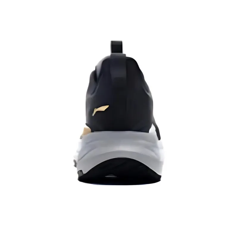 LiNing EazGo Cushioning, Slip Resistant, Abrasion Resistant, Breathable, Rebound Low Top Running Shoes Men's Black-2