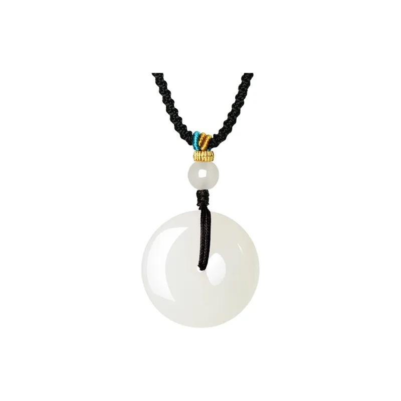 CHOW TAI SENG Hetian Jade Pendants Unisex-6