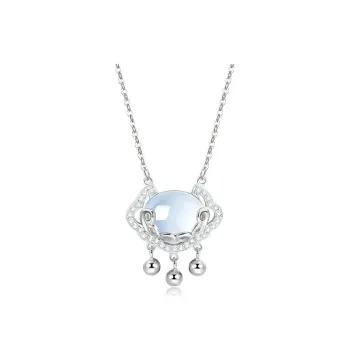 CHINA GOLD Chalcedony Necklaces Women's
