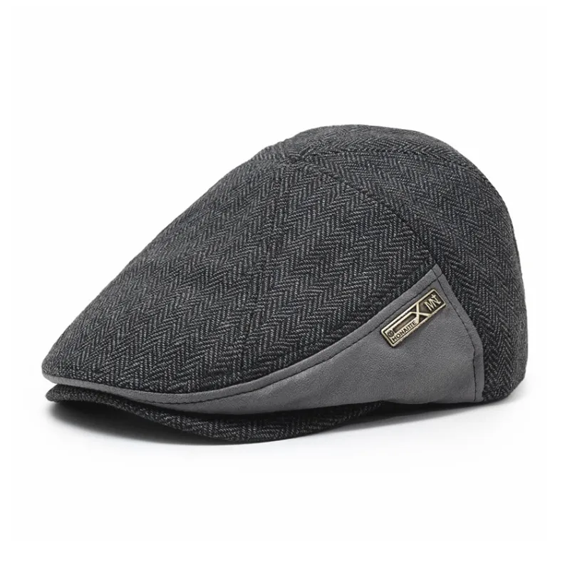 MONAITTE || Polyester Berets Unisex-0