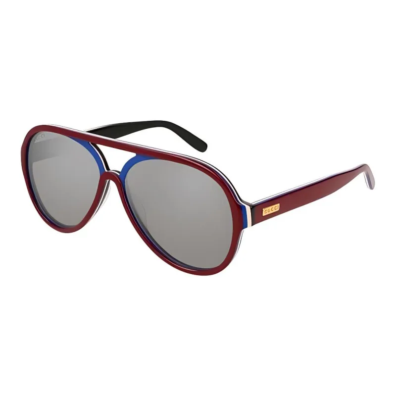 GUCCI Aviator Sunglasses Women's Red-0
