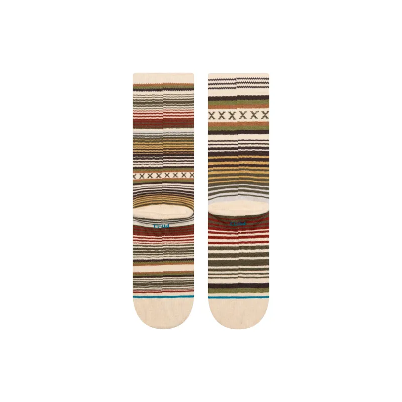 Stance Mid Calf Socks Unisex 1 Pack Light Blue-7