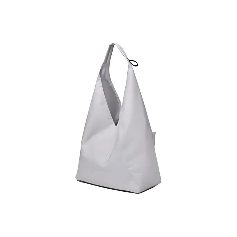 Skechers Fabric Tote Bag Shopping Bag Shoulder Bag Handbag Large Size Unisex Moon Rock Gray-2