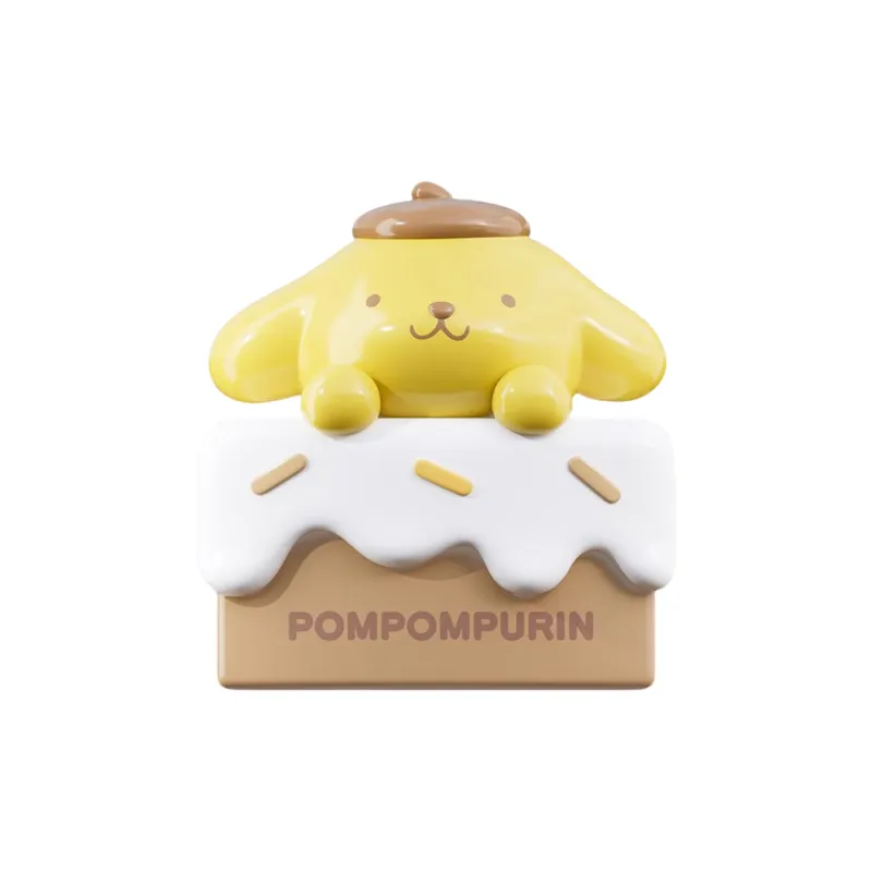 Sanrio Characters Cut Cake Collection Clear Box Ornament Storage Box Chibi Figures-10