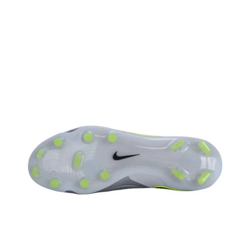 Nike Tiempo Legend 10 Elite Fg Metallic Silver Volt Black-3