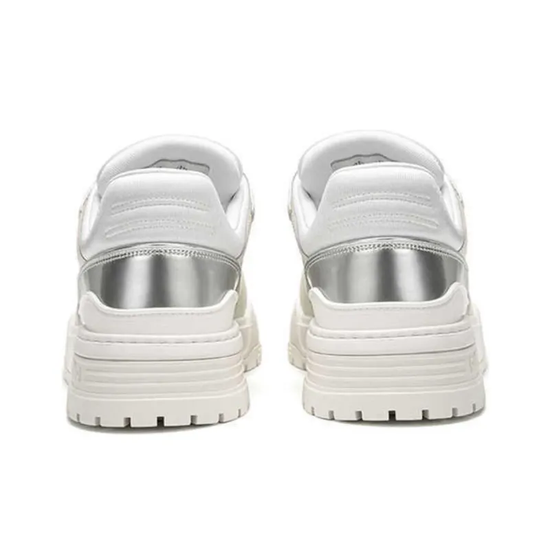 RARE RICH MAX Collection Low Top Skateboard Shoes Men's White-3