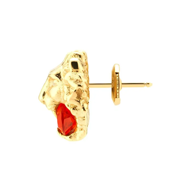 GUCCI Earrings Unisex Gold-1
