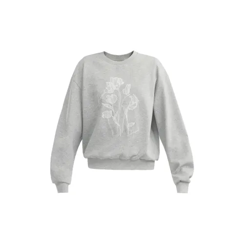 FRAGILE HEART Sweatshirt Women's Light Gray