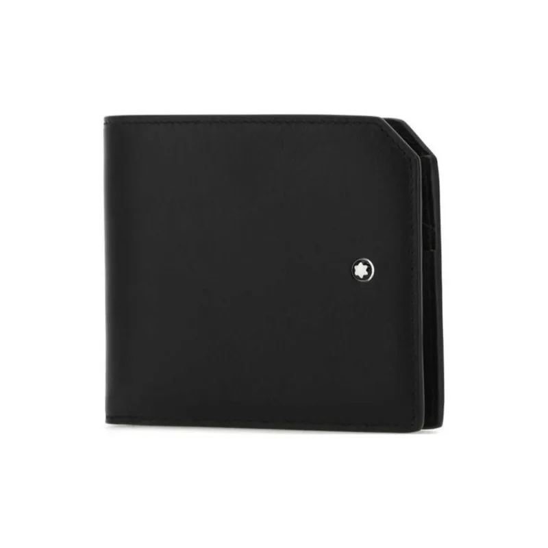 MONTBLANC Leather Wallet Men's Black-1