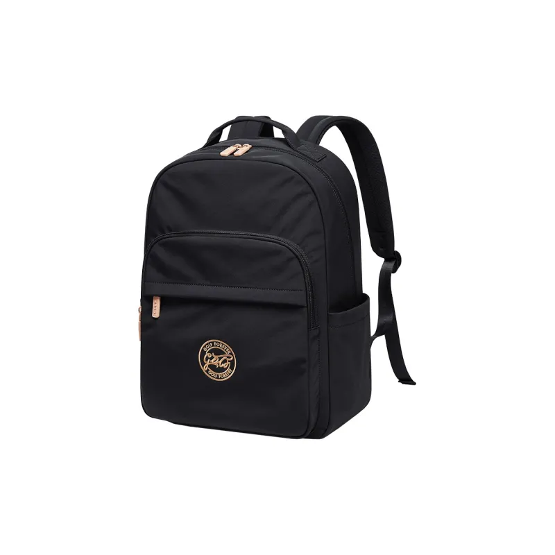 GOLF Fabric Backpack Extra Large Women's Apricot/Elegant Black-4