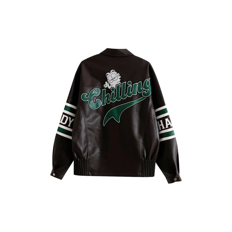 HARDY HARDY x JIAFEIMAOJIAZU Leather Jacket Unisex-4