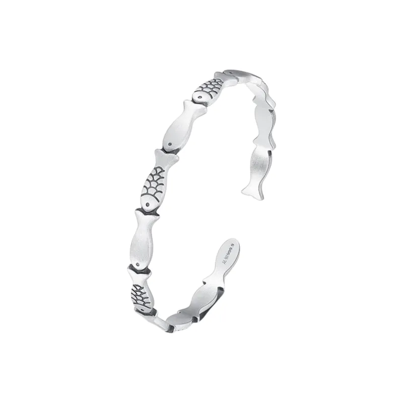 Centennial Chuanqi 999 Fine Silver Sterling Silver Bracelets Women's-0