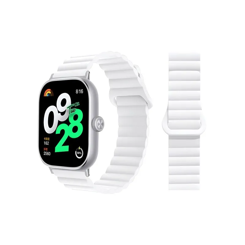 Fly Red Beige Compatibility Watch Band Silicone Material-2