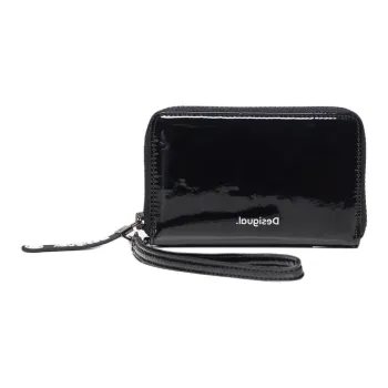 Desigual PU Polyurethane Wallet Women's Black