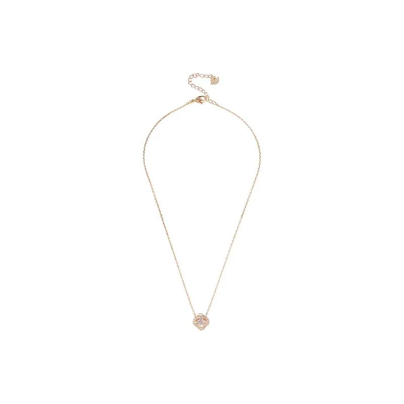 Swarovski Crystal Necklaces Women's Rose Gold-2