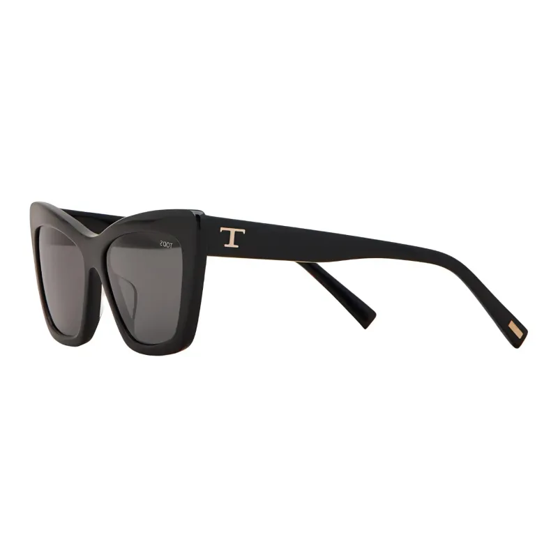 TOD'S Acetate Cat Eye Sunglasses Women's Black-0