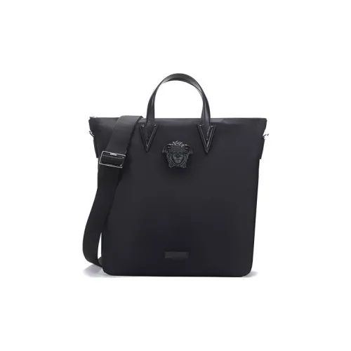 VERSACE VERSACE Nylon Fabric tote Dusy Bag Shopping Bag Handbag Crossbody Bag Shoulder Bag Regular Men's Black