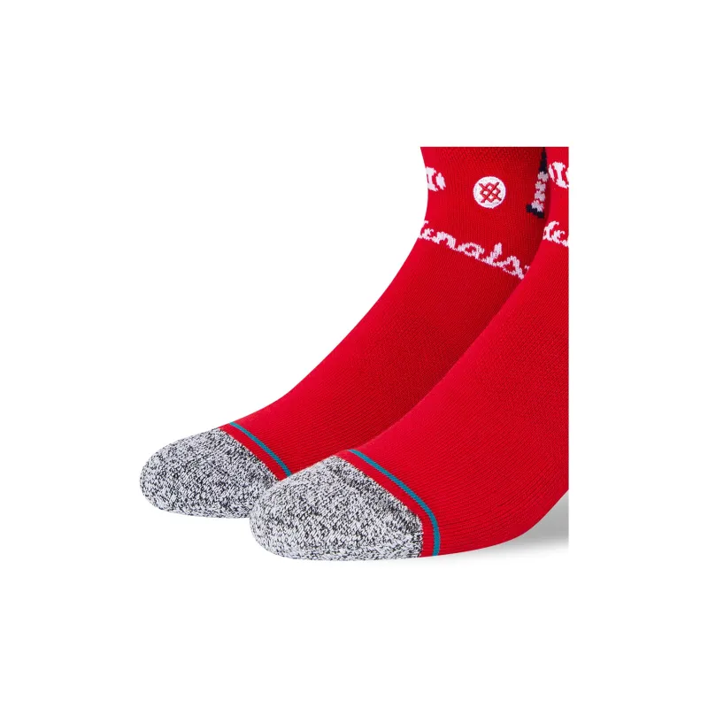 Stance Mid Calf Socks Unisex 1 Pack Red-3