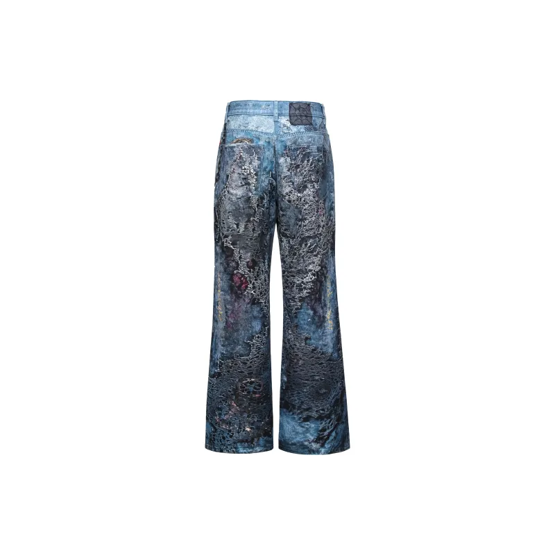 GOODBRAND FW24 Jeans Unisex Denim Blue-1