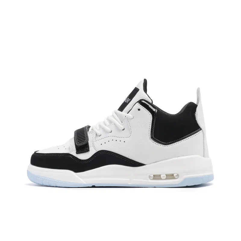 LIANGHUO Warm Cushioning Coverage Impact Resistance Wear-Resistant Slip-Resistant High-Top Skateboard Shoes Unisex-8