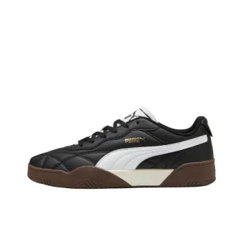PUMA Tifosi Abrasion Resistant Low Top Skateboard Shoes Unisex Black White