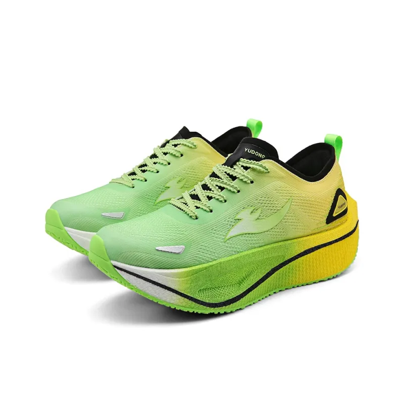 YUDONG Running Shoes Men Low Top Black-3