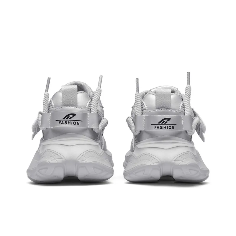 OFFER AITR Anti Slip And Wear Resistant Height Increasing Low Top Chunky Sneakers Men's-15