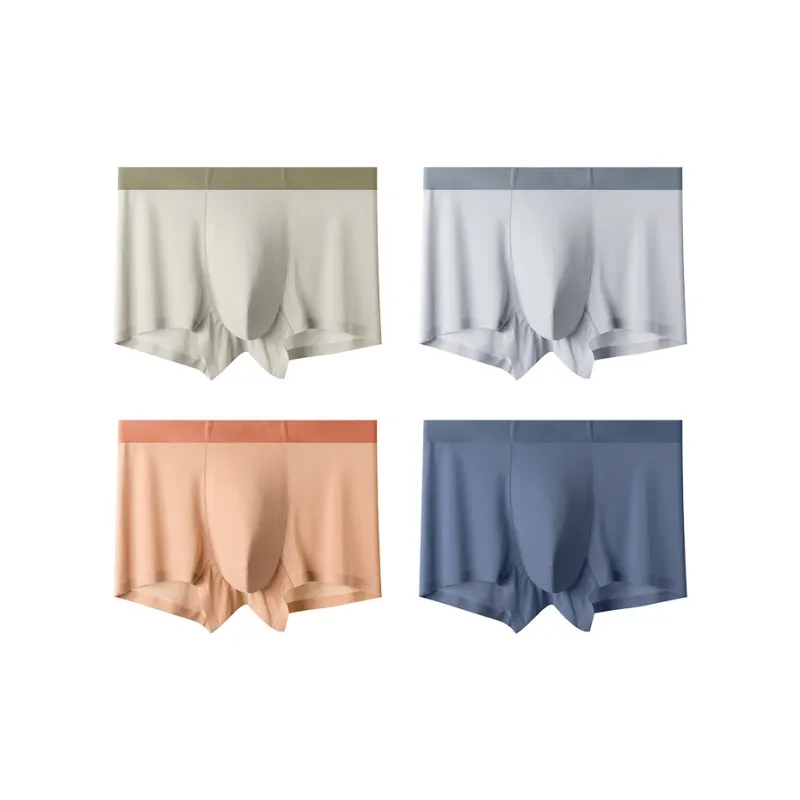 Qiao Ni Tong Underpants Men's 3 Pack-4