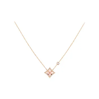 LOUIS VUITTON Color Blossom BB Star Pendant Pink Gold 18 Kt