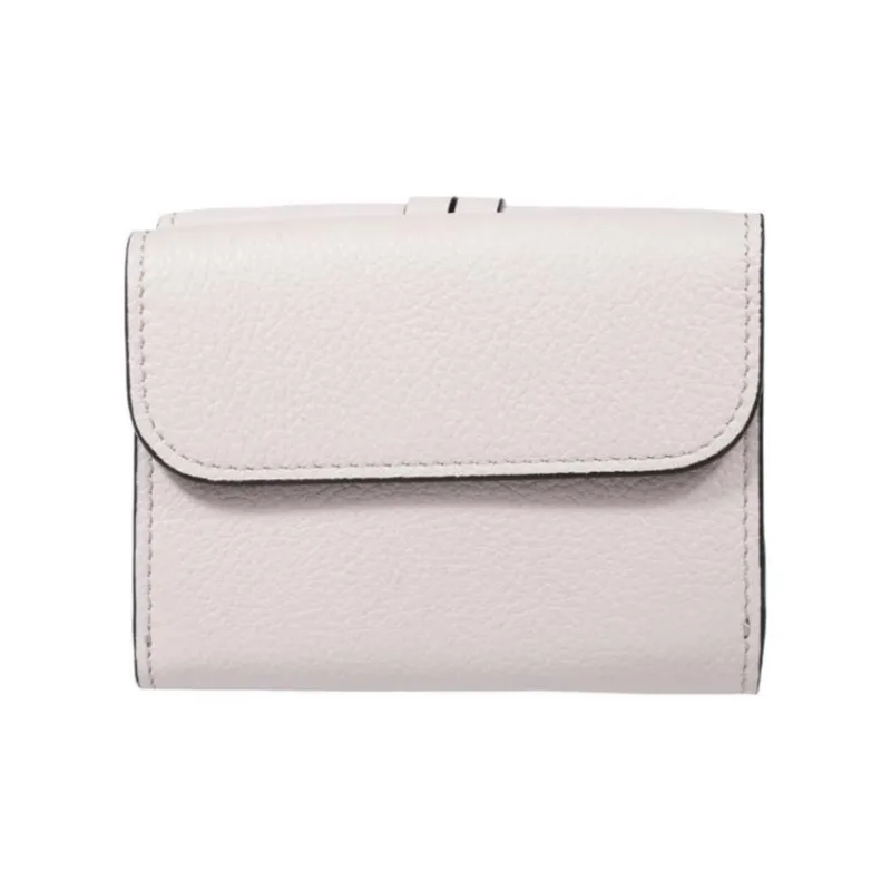 Chloe Calfskin Wallet Women's Wild Gray-1