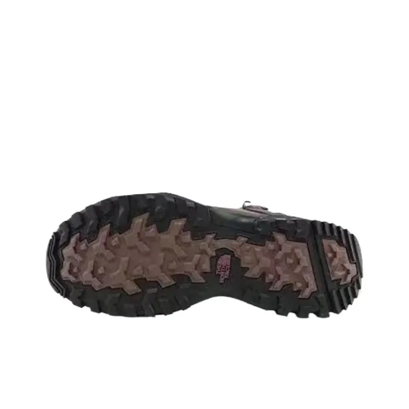 THE NORTH FACE Slip Resistant, Abrasion Resistant, Waterproof, Lightweight Mid Top Hiking Shoes Women's Coffee-5